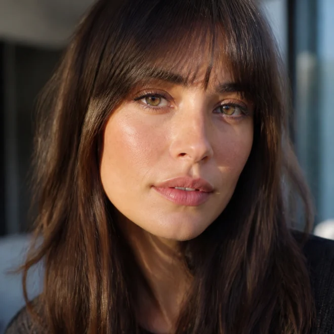 25 French Bangs Ideas for Straight Hair