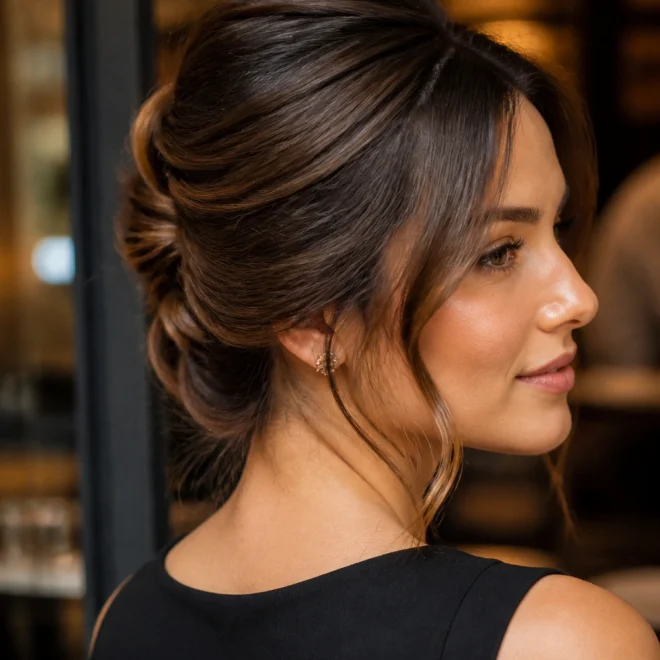 18 Modern Updos for Medium Length Hair