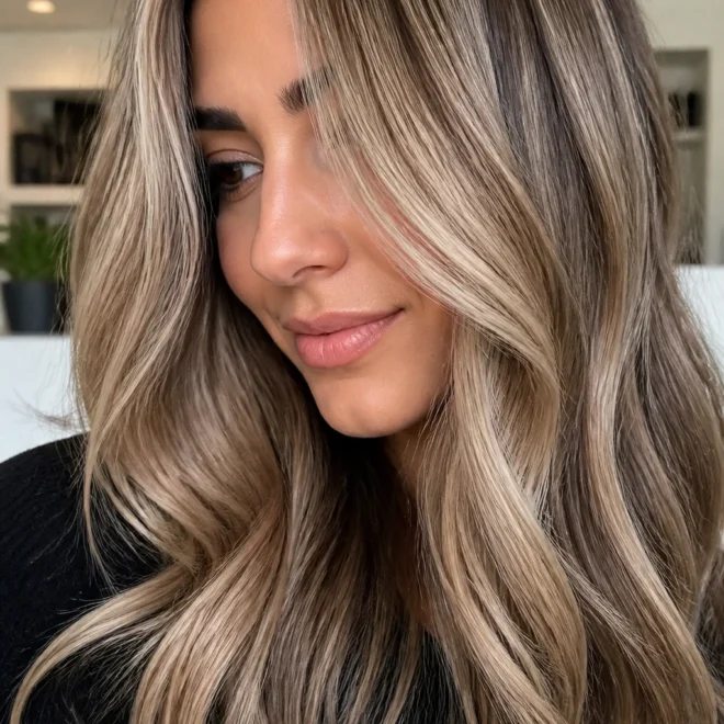 22 Brunette Blonde Hair Color Ideas for Cool Skin Tones