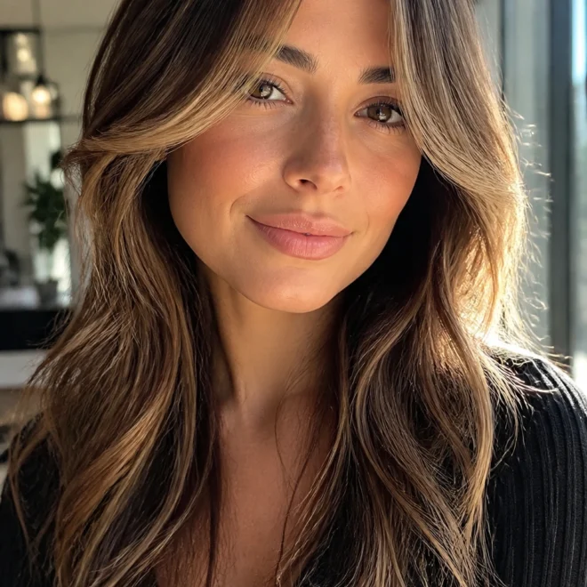 18 Money Piece Highlights for Brown Hair