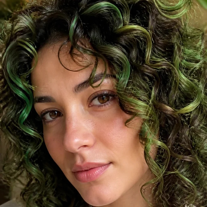28 Green Highlights for Brown Hair