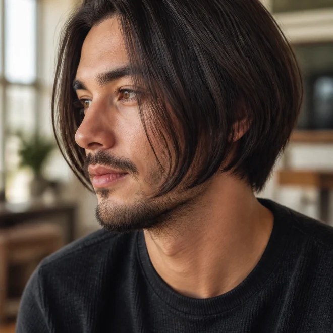 28 Inverted Bob Haircuts for Men