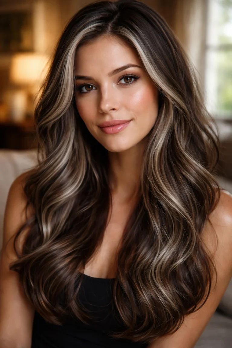 30 Blonde Silver Highlights for Brown Hair