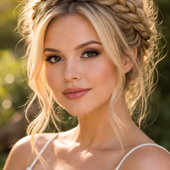 20 Crown Hairstyles for Round Faces