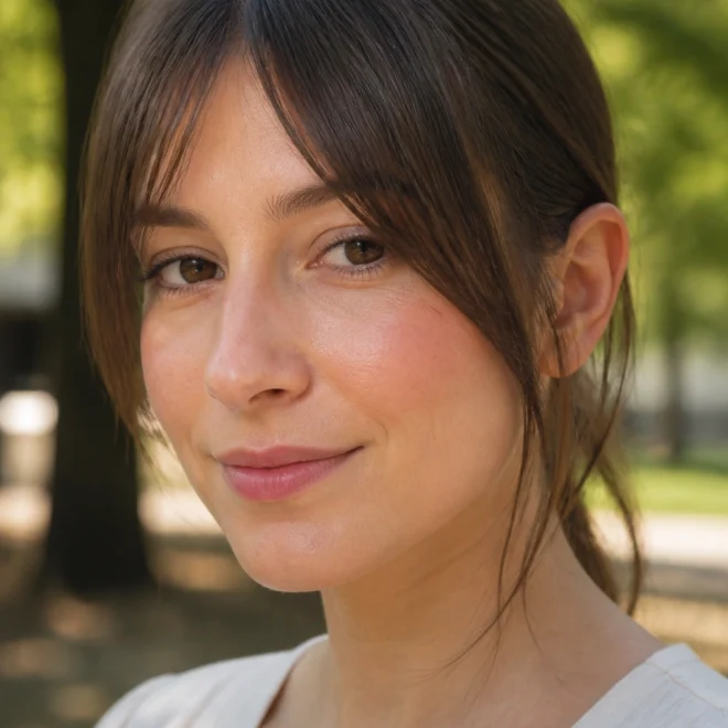 22 Long Straight Bangs Ideas for Round Faces