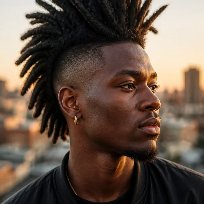 15 Dreadlock Mohawk Styles for Long Natural Hair
