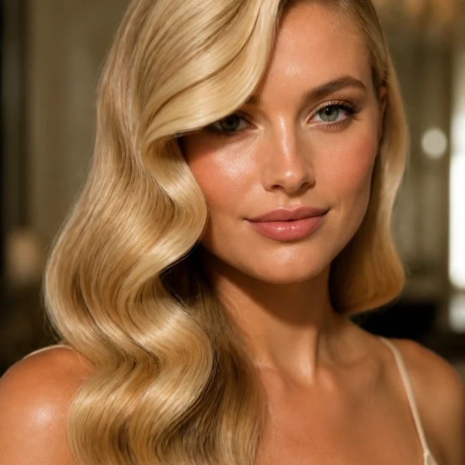 30 Blonde Hairstyles for Round Faces