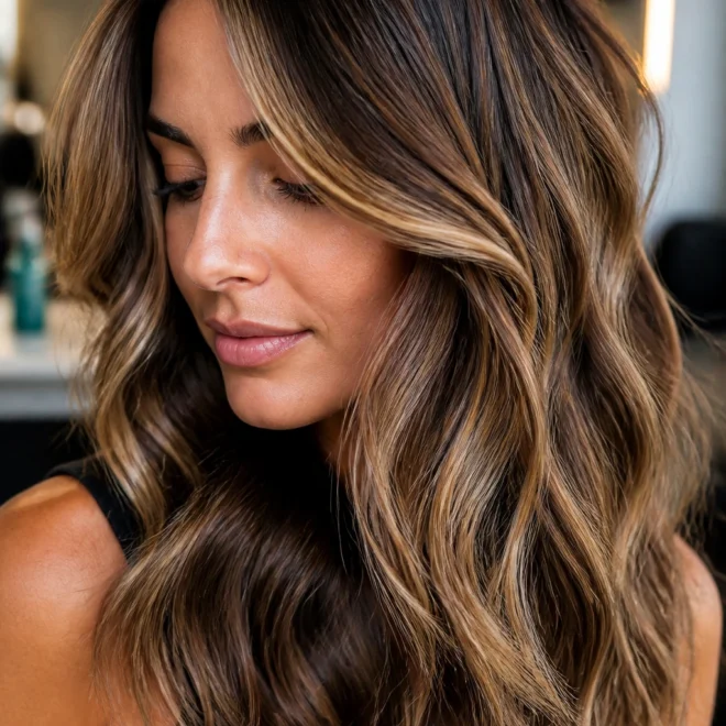 22 Blonde Lowlights for Brunette Hair