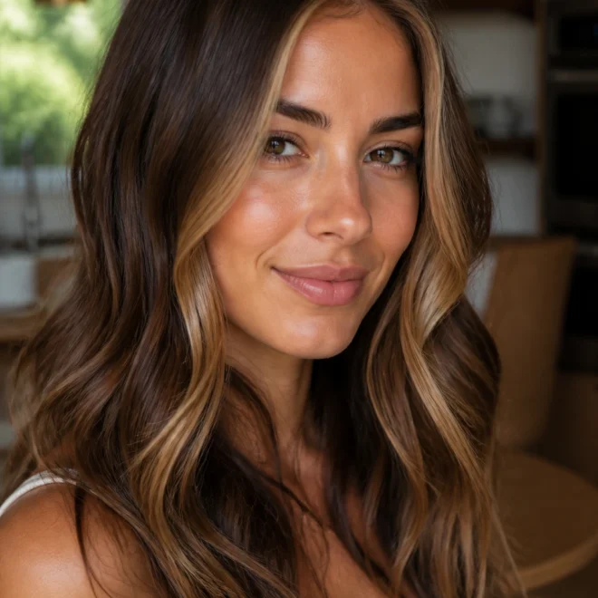 22 Money Piece Highlights for Brown Hair