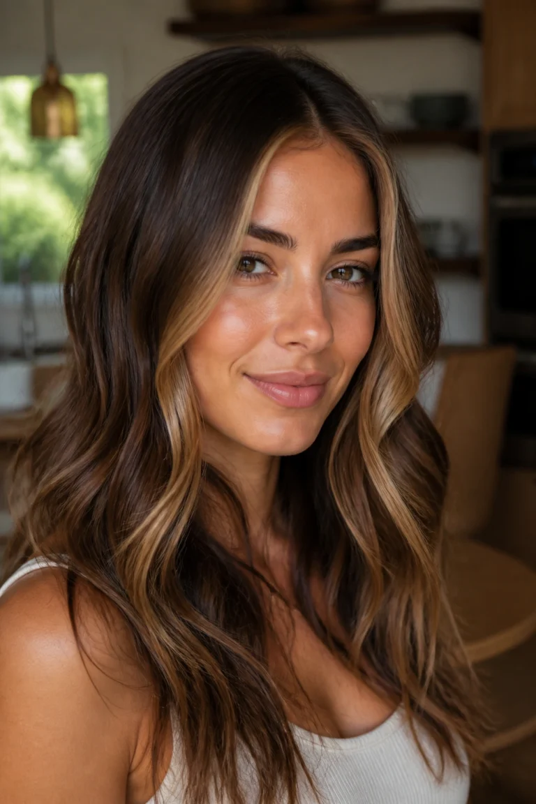 22 Money Piece Highlights for Brown Hair