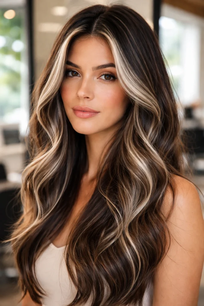 28 Blonde White Highlights for Brown Hair