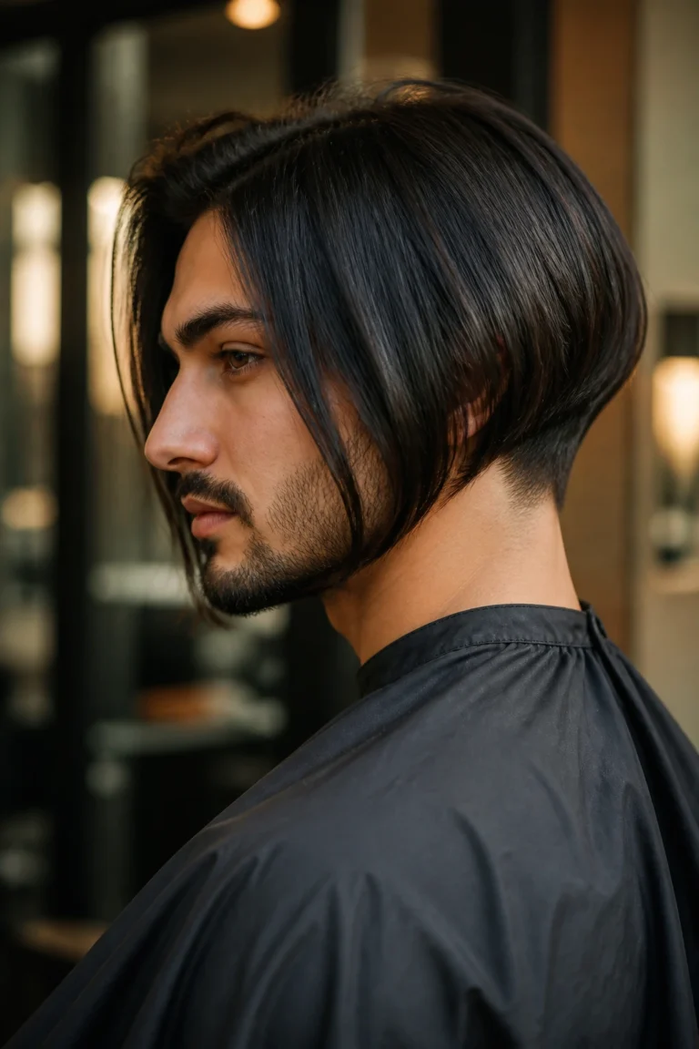 30 Inverted Bob Haircuts for Men