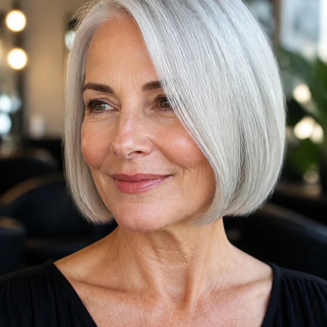 25 White Bob Haircuts for Fine Hair