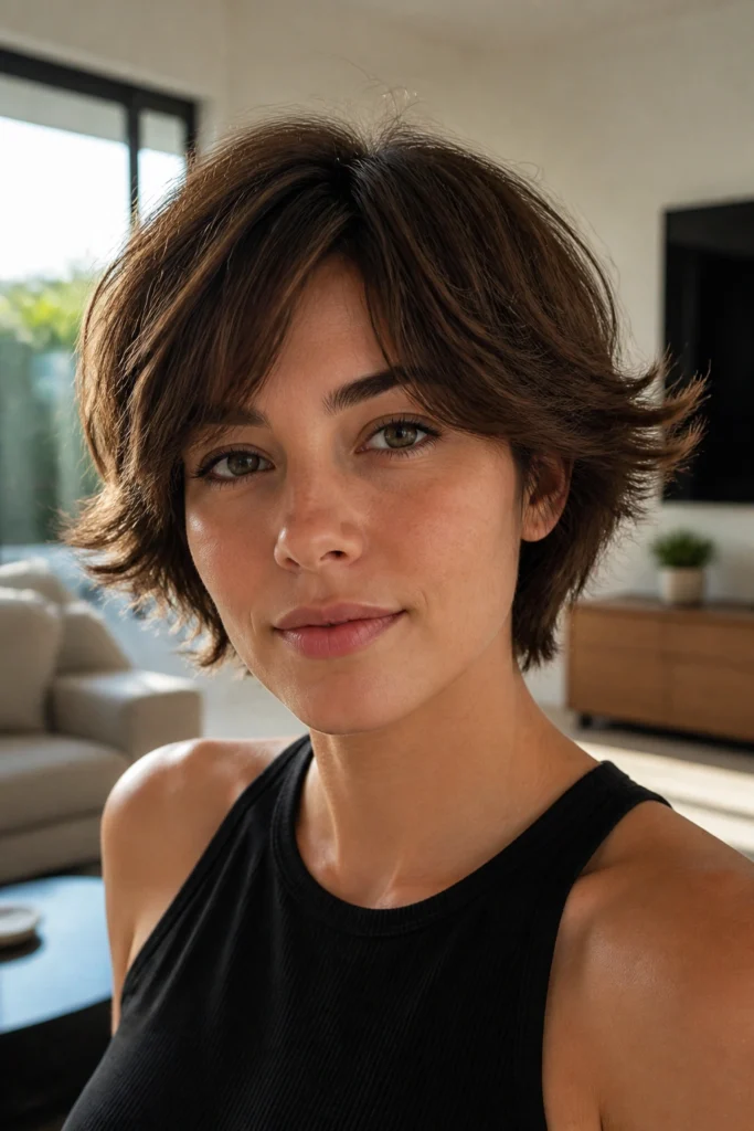 25 Trendy Short Hairstyles for Round Faces