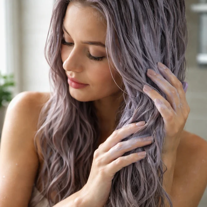 20 Lilac Grey Hair Color Ideas for Cool Skin Tones