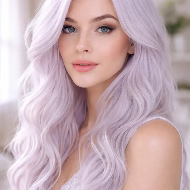 25 White Hair Color Ideas for Cool Skin Tones