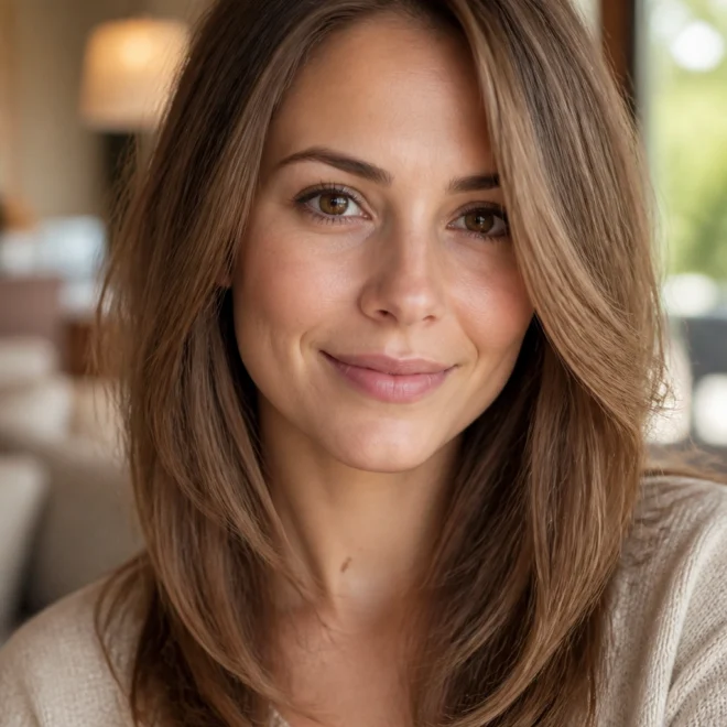 18 Fine Hairstyles for Round Faces