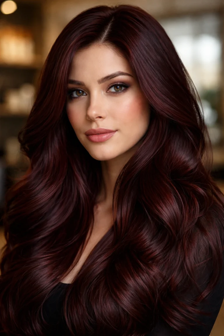 28 Mahogany Red Hair Color Ideas for Cool Skin Tones