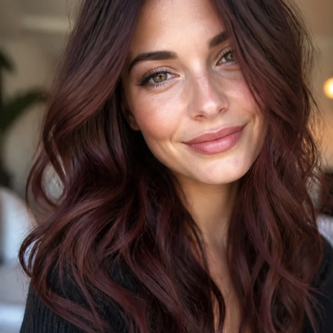 22 Red Brunette Hair Color Ideas for Cool Skin Tones