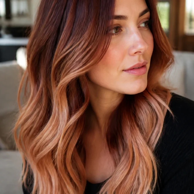 30 Strawberry Blonde Ombre Hair Ideas for Long Hair
