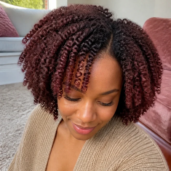25 Mahogany Curls for Curly Hair