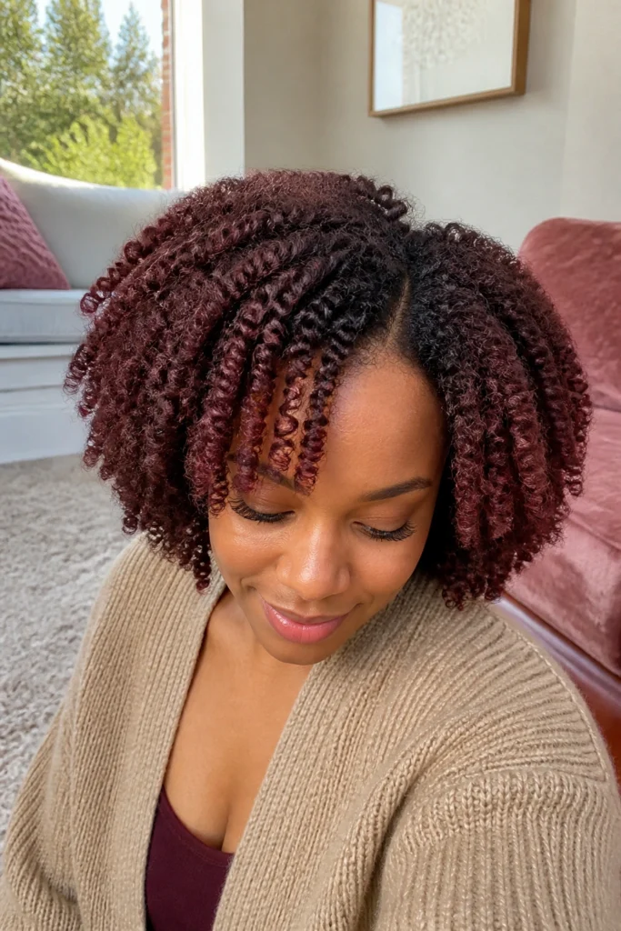 25 Mahogany Curls for Curly Hair