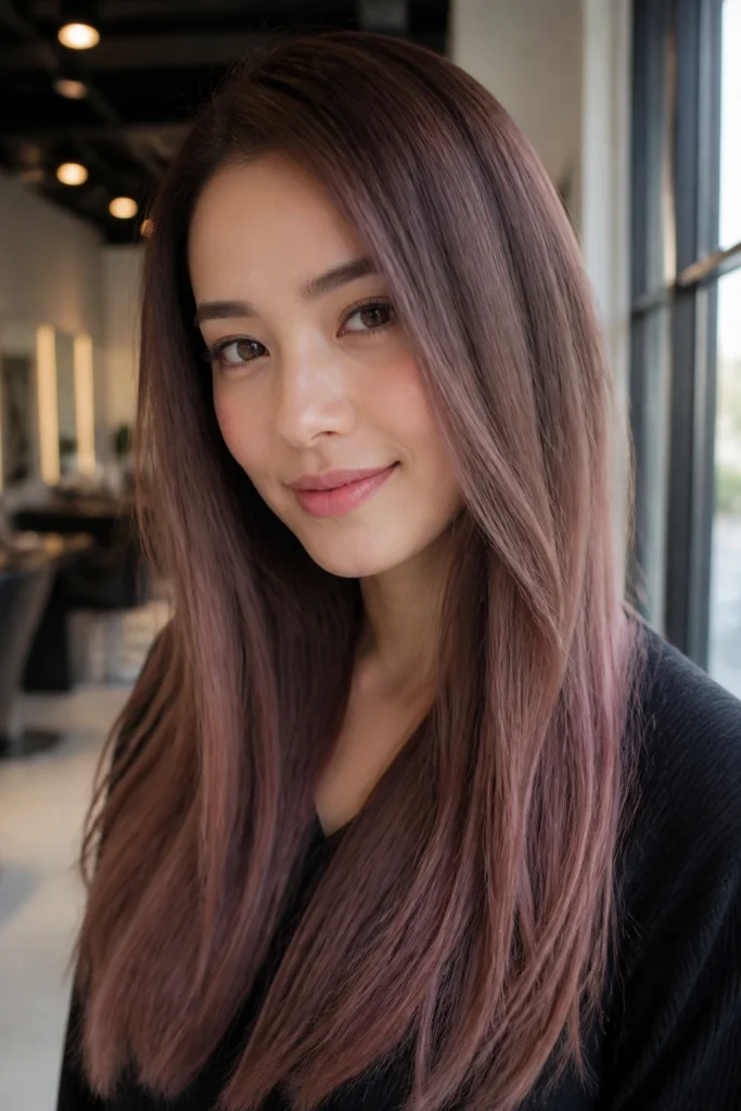30 Pink Brown Hair Color Ideas for Cool Skin Tones