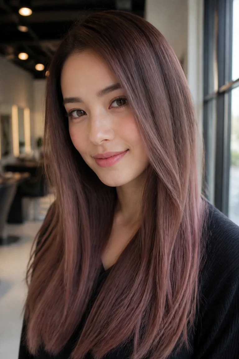 30 Pink Brown Hair Color Ideas for Cool Skin Tones