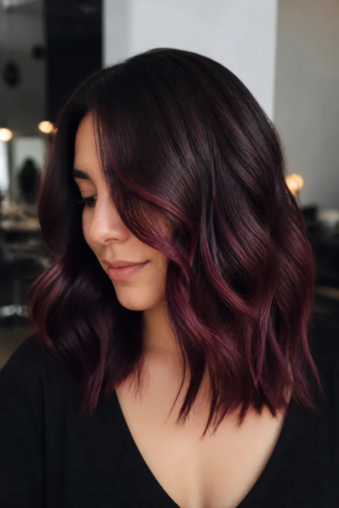 18 Red Burgundy Hair Color Ideas for Cool Skin Tones
