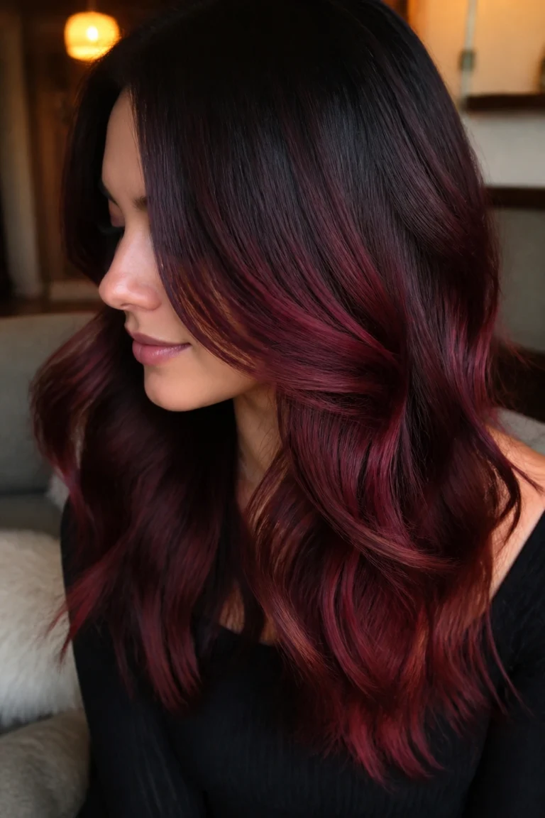 28 Burgundy Hair Color Ideas for Cool Skin Tones