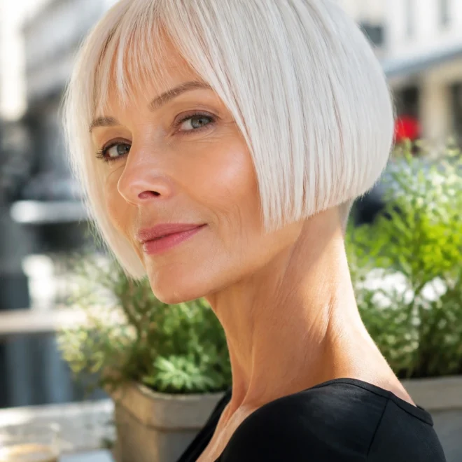 22 White Bob Haircuts for Fine Hair