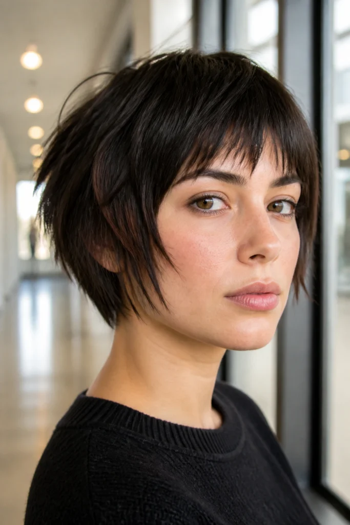 20 Short Choppy Bob Haircuts for Round Faces