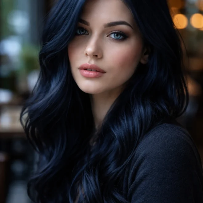 25 Blue Hair Color Ideas for Cool Skin Tones