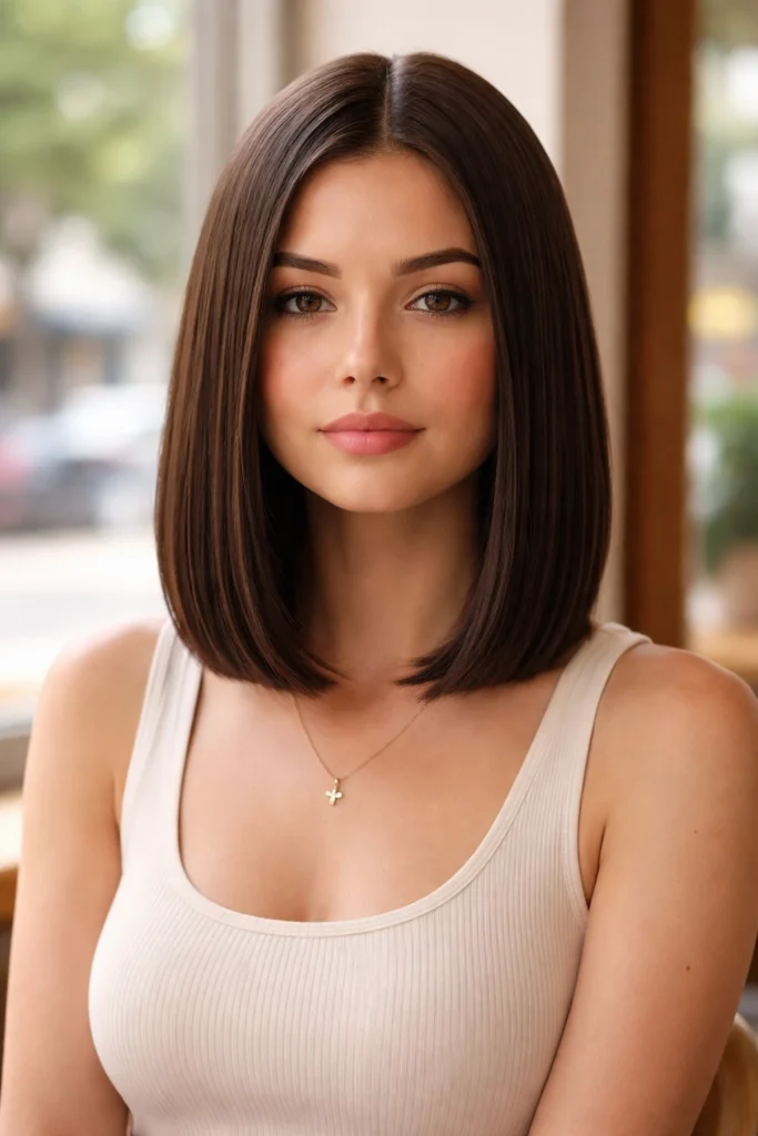 25 Long Bob Haircuts for Round Faces