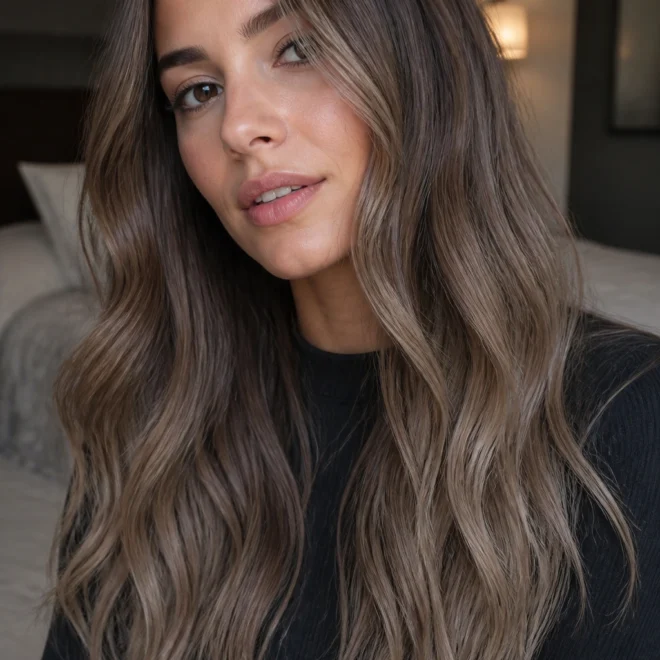 20 Ash Ombre Hair Ideas for Long Hair