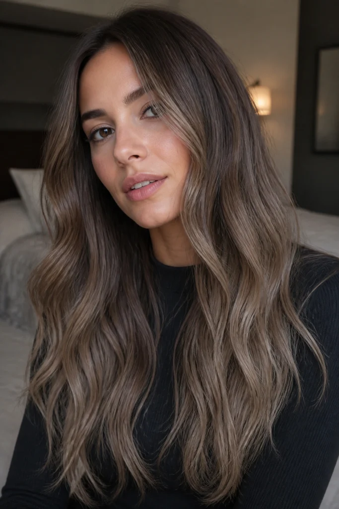 20 Ash Ombre Hair Ideas for Long Hair