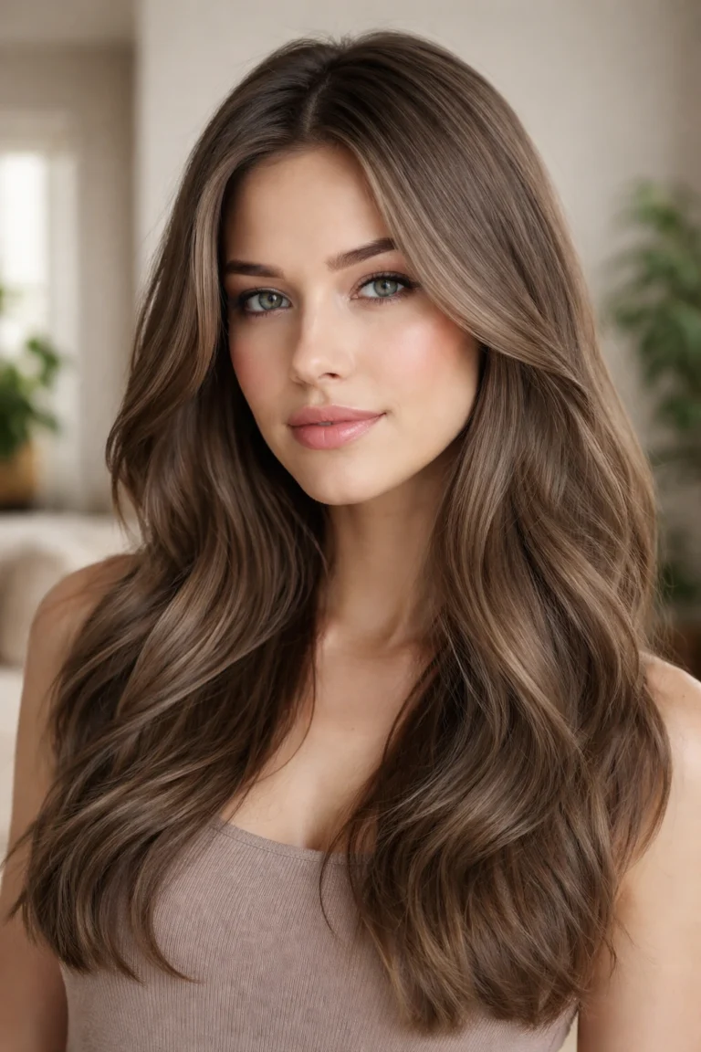22 Brunette Chocolate Hair Color Ideas for Cool Skin Tones