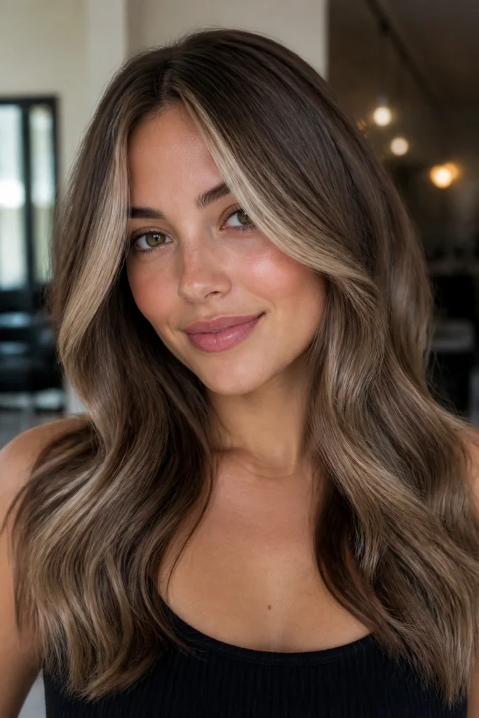 18 Blonde Brown Balayage Looks for Round Faces