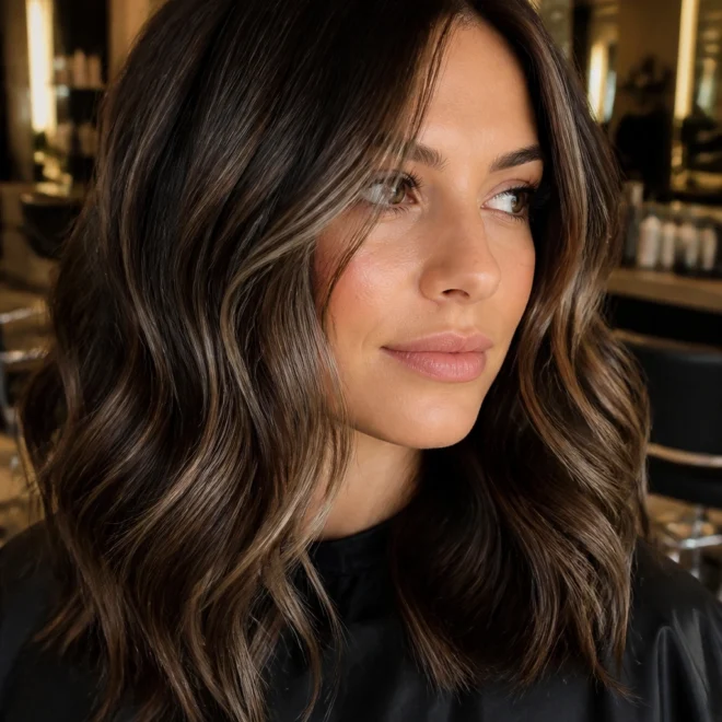28 Ash Gray Balayage Looks for Brown Hair