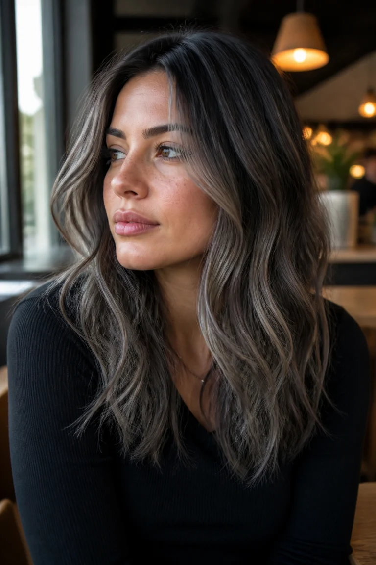 20 Ash Gray Hair Color Ideas for Cool Skin Tones