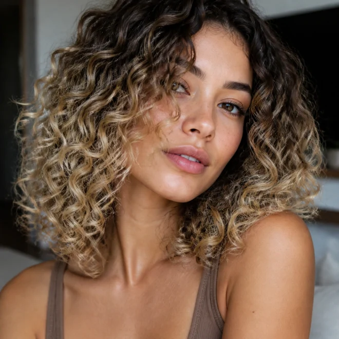 28 Ombre Hair Ideas for Curly Hair