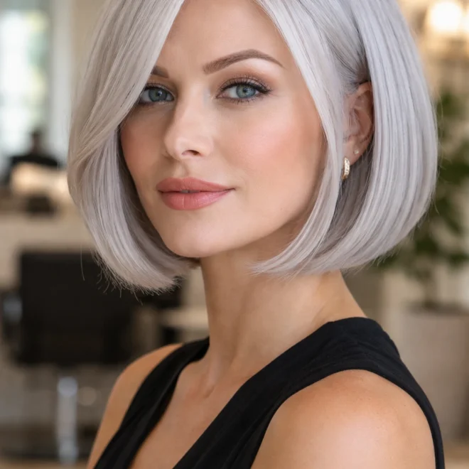 20 Gray Hair Color Ideas for Cool Skin Tones