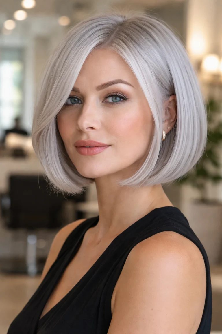 20 Gray Hair Color Ideas for Cool Skin Tones
