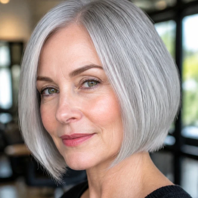 25 Gray Hair Color Ideas for Cool Skin Tones