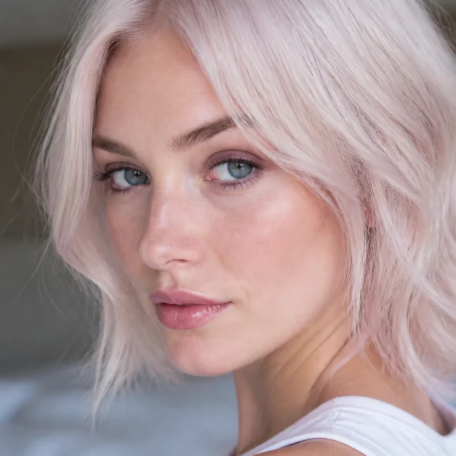 22 Blond Pink Hair Color Ideas for Cool Skin Tones