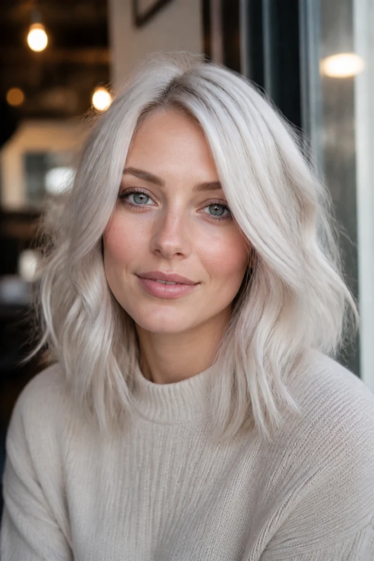 18 Platinum Blonde Hair Color Ideas for Cool Skin Tones