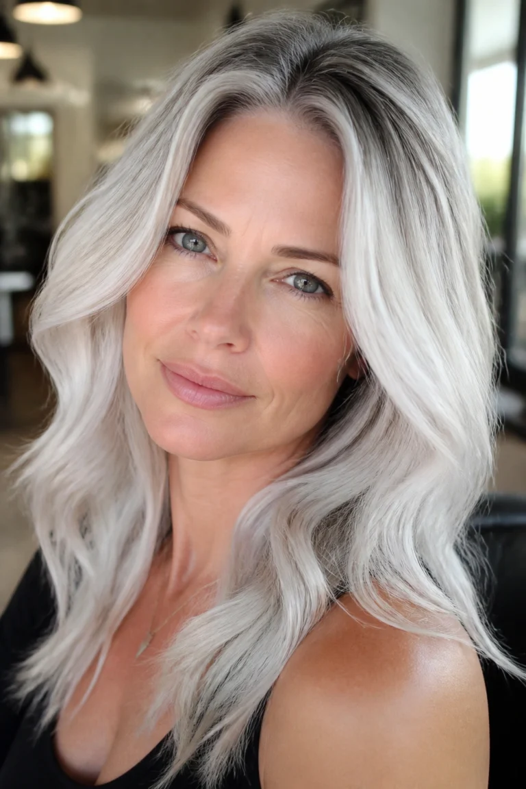 18 Silver White Hair Color Ideas for Cool Skin Tones