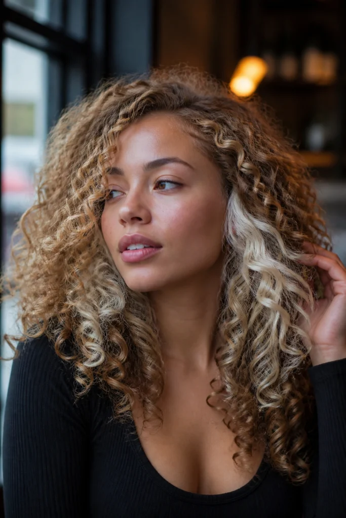 28 Blonde Hair Color Ideas for Curly Hair