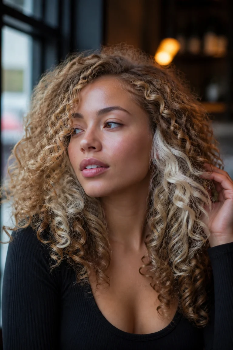 28 Blonde Hair Color Ideas for Curly Hair