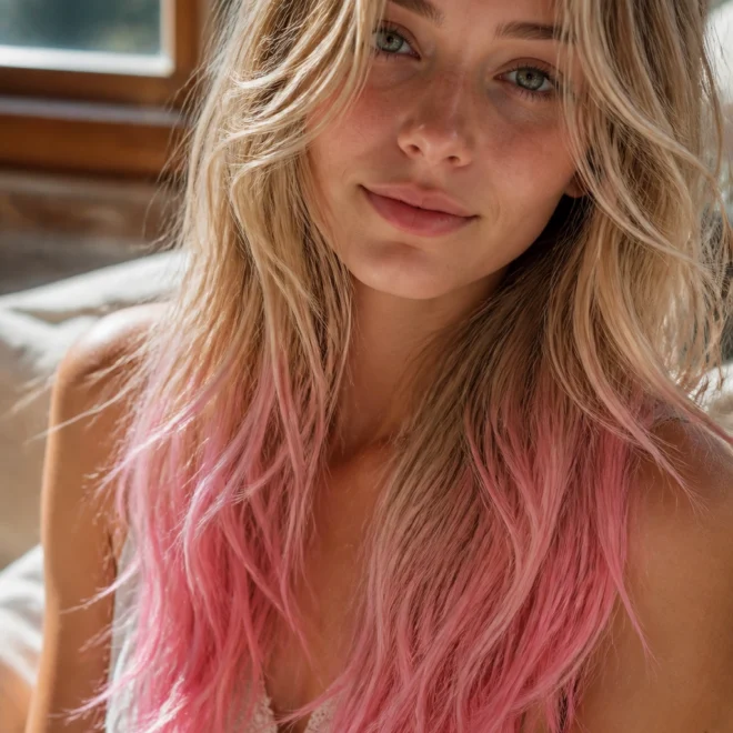 25 Pink Ombre Hair Ideas for Long Hair